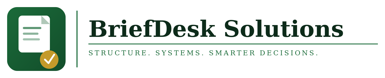 BriefDesk Solutions logo